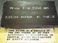 Translation of the Oak Island Flagstone by Keith Ranville.